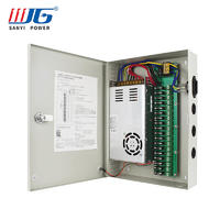 150W 12V CCTV Power Supply Box 18road for Security System and Cameras